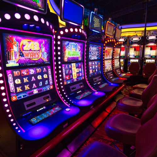 Las,Vegas,,Nevada-march,10,,2017:,Casino,Machines,In,The,Entertainment